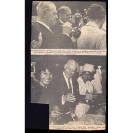 Photograph of Keith Holyoake; Prime Minister; at Kerikeri Domain