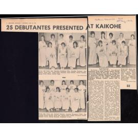 25 Debutantes presented at Kaikohe
