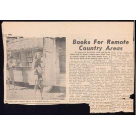 Books for remote country areas