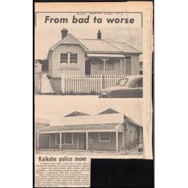 From bad to worse: Kaikohe police move