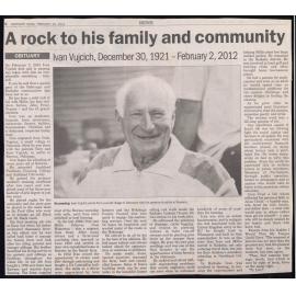 A rock to his family and community