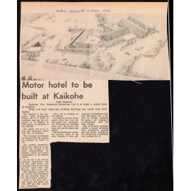 Motor hotel to be built at Kaikohe