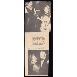 Mr and Mrs Cracknell at the Debutante's Ball