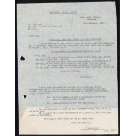 Letter from the Kawakawa Town Board  Clerk to The Chairman; Kerikeri Chamber of Commerce 