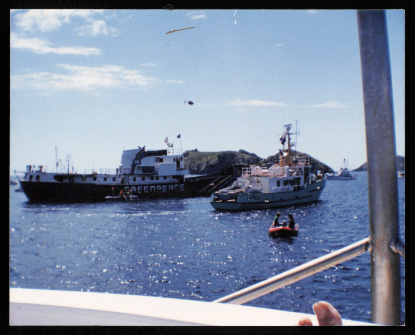 Sinking of the Rainbow Warrior in 1987